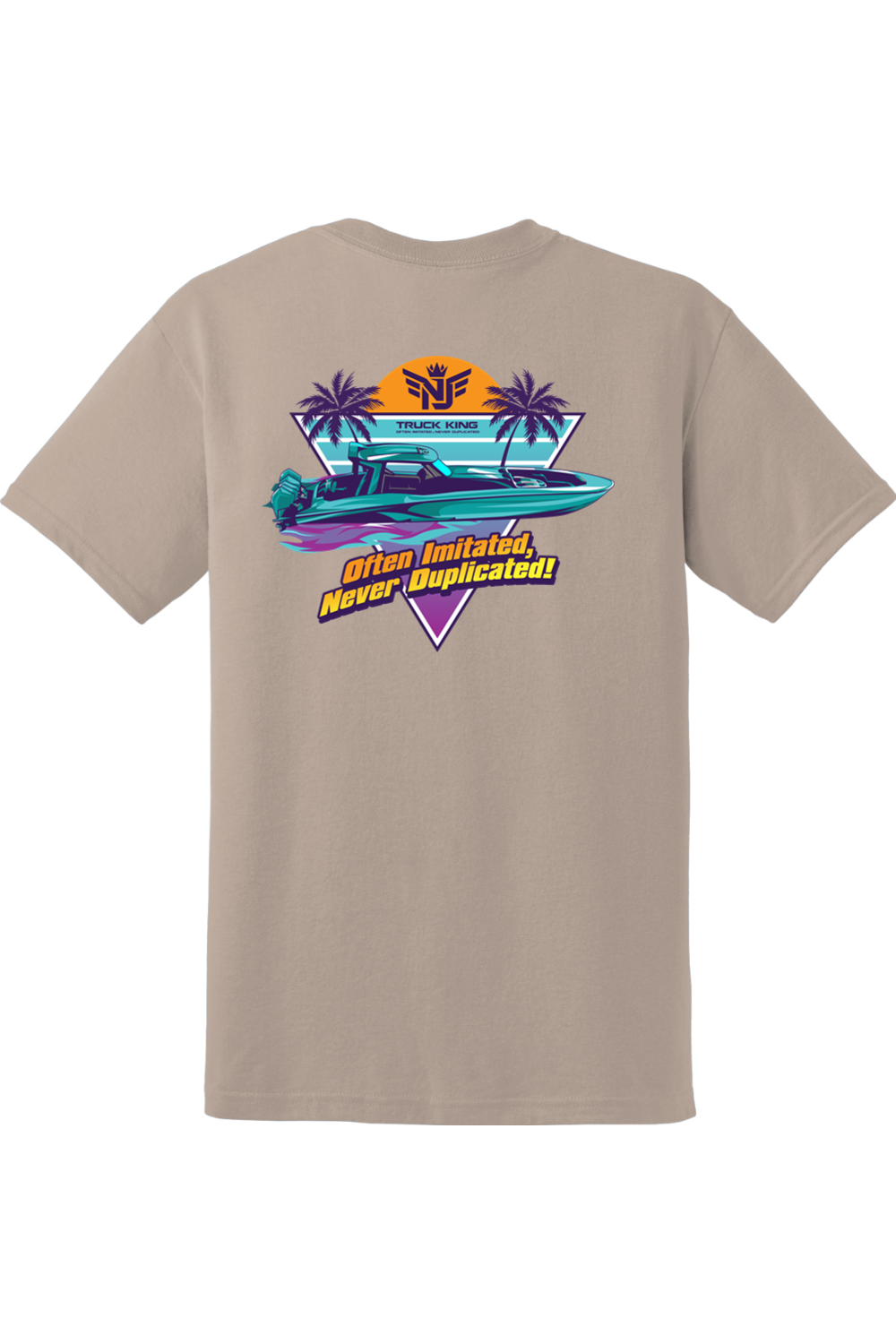 Teal MTI V Tee