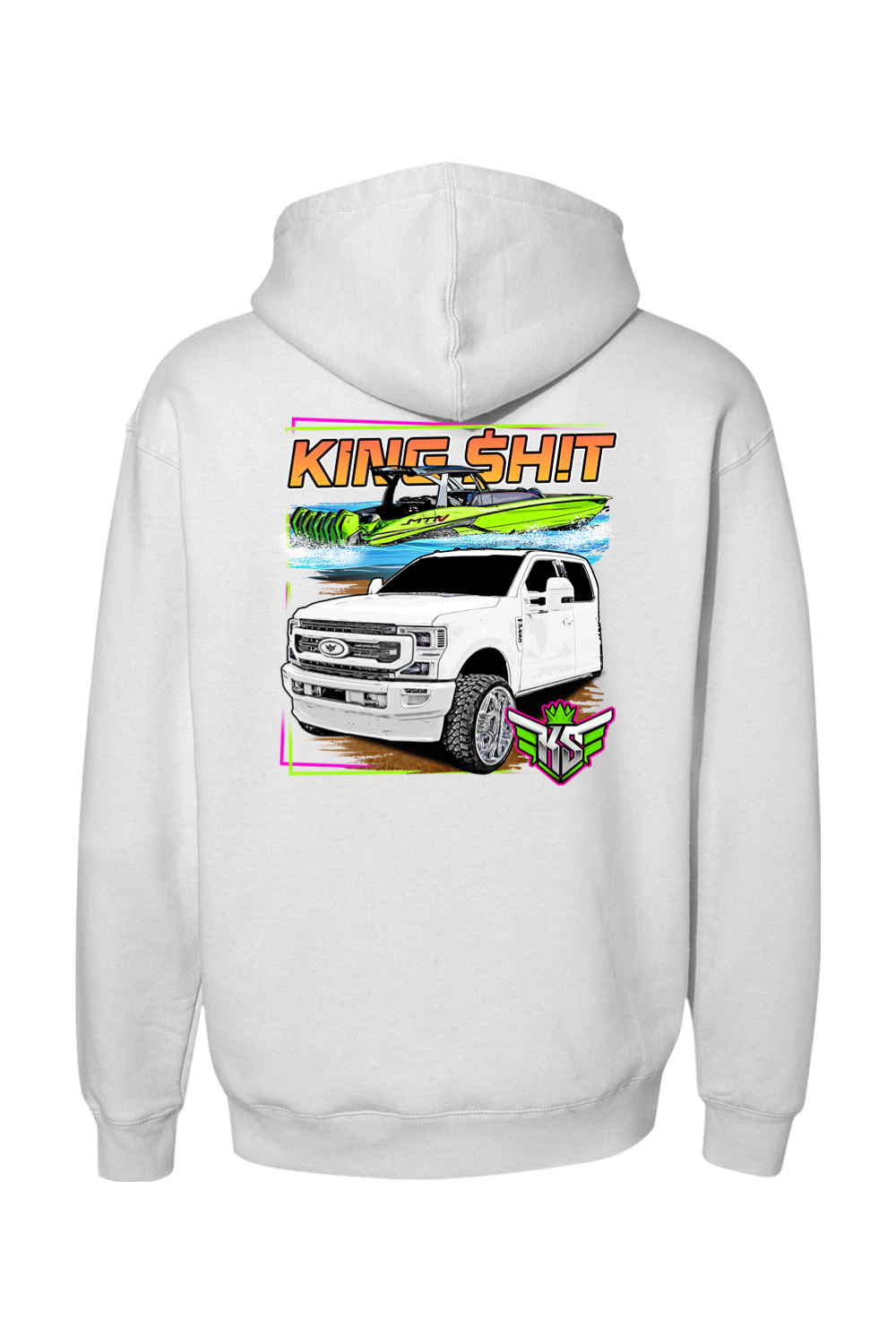 KING SHIT Heavyweight Camo Hoodie