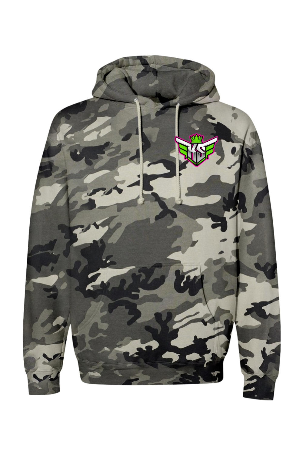 KING SHIT Heavyweight Camo Hoodie