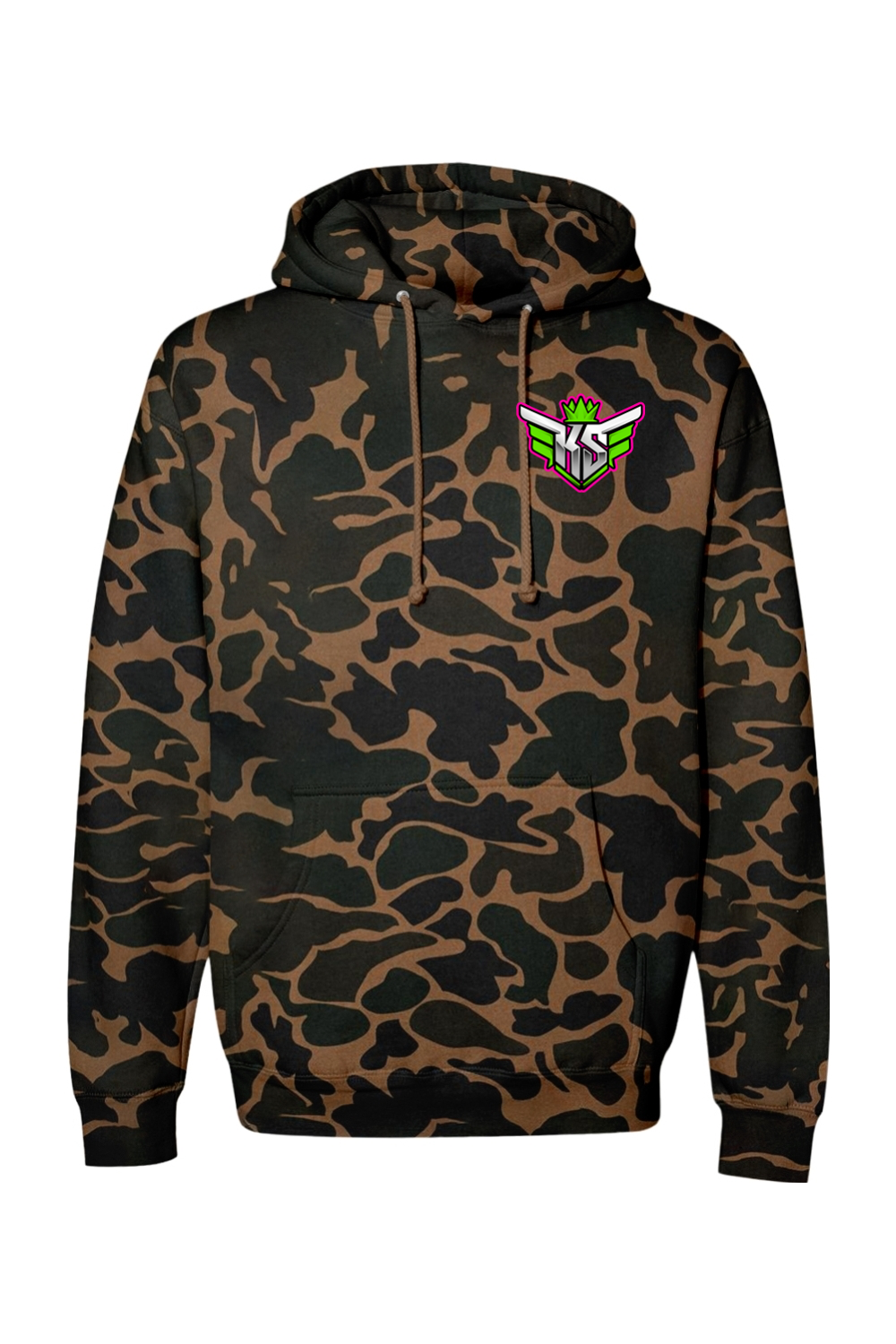 KING SHIT Heavyweight Camo Hoodie