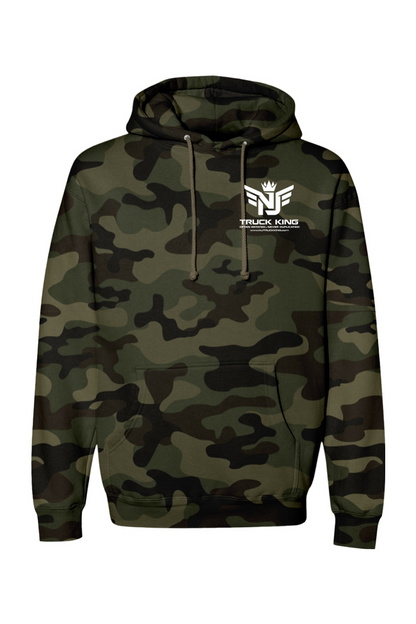 Nj Truck King Logo Camo Hoodie