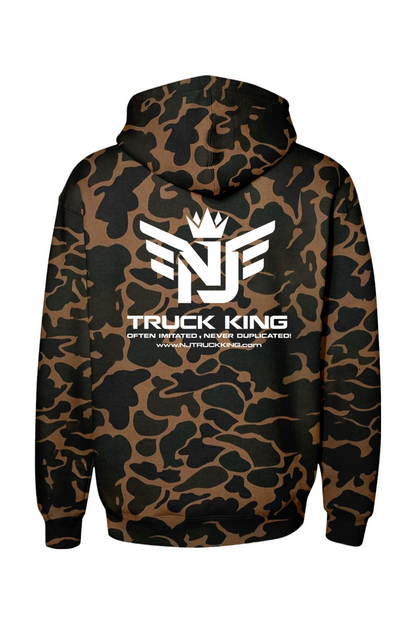 Nj Truck King Logo Camo Hoodie