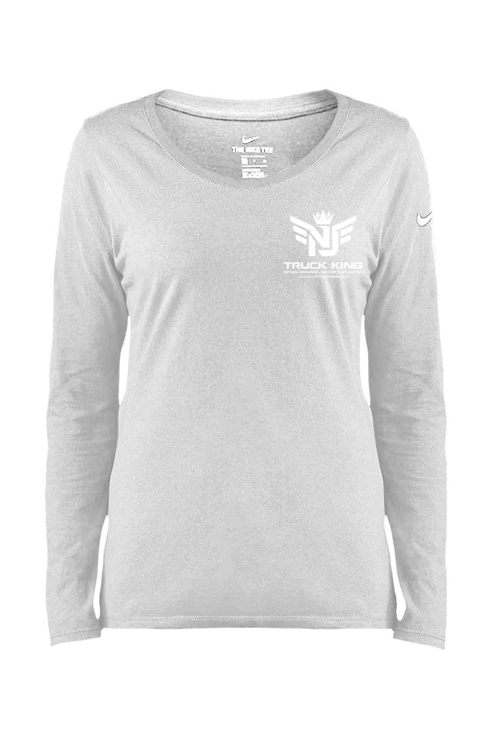 NJ Truck King Nike Ladies Long Sleeve Scoop Neck Tee