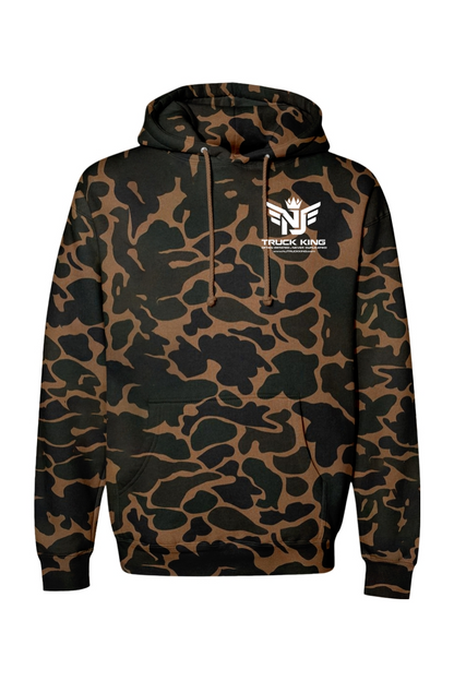 Nj Truck King Logo Camo Hoodie