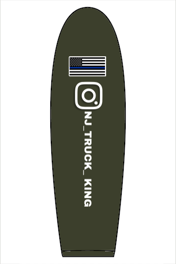 NJ Truck King Heavyweight Hooded Sweatshirt