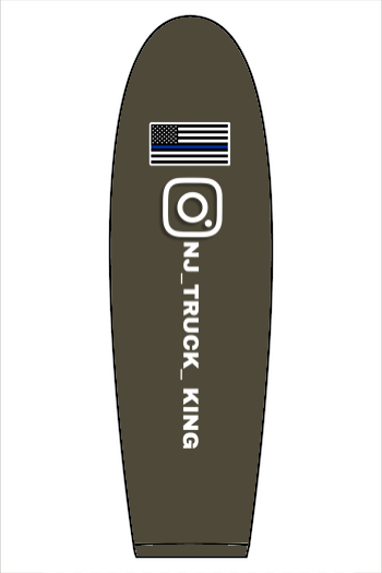 NJ Truck King Small Logo Zip Up