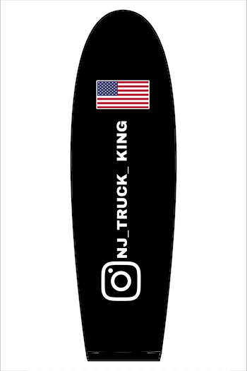 NJ Truck King Heavyweight Hooded Sweatshirt