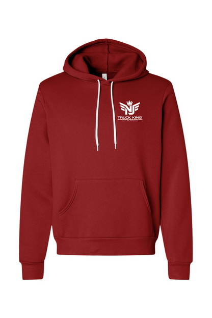 NJ Truck King small logo Fleece Hoodie