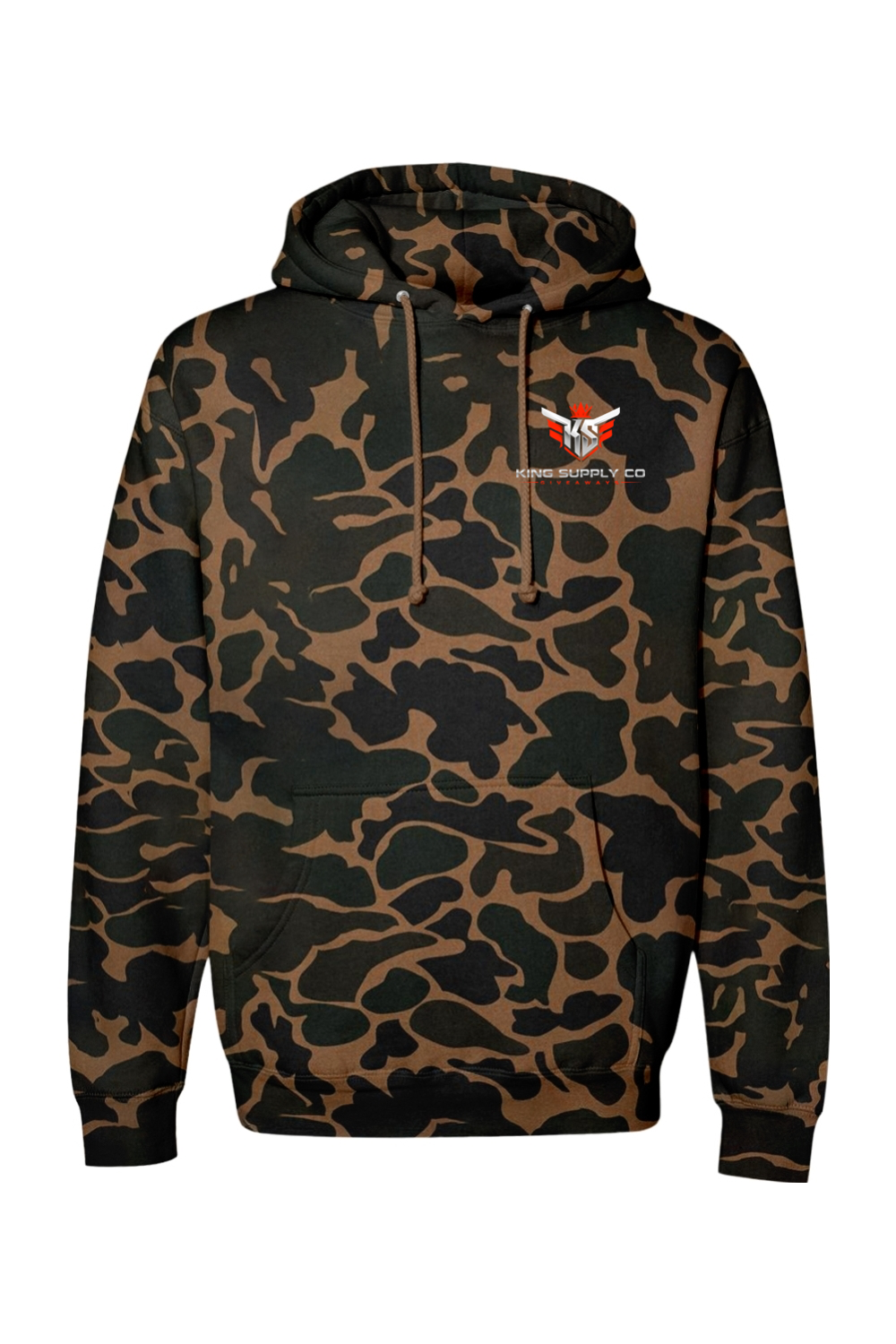 Ruby Red 450 Heavyweight Camo Hoodie