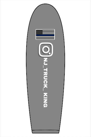 NJ Truck King Heavyweight Hooded Sweatshirt