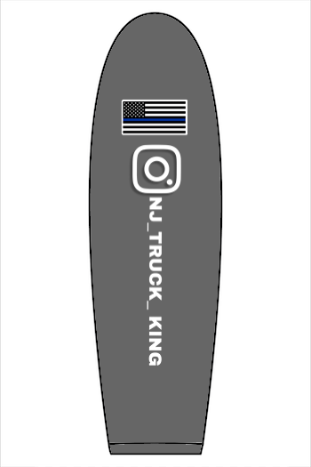 NJ Truck King Zip Hoodie