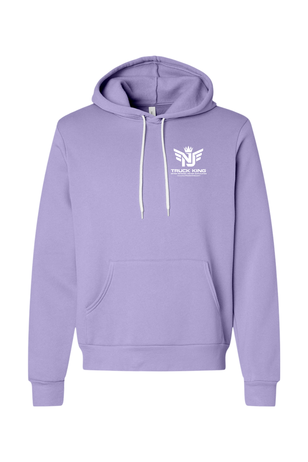 NJ Truck King small logo Fleece Hoodie