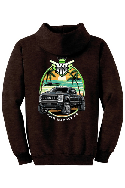 Platti Plus Palm Tree Hoodie