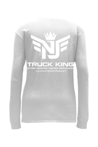NJ Truck King Nike Ladies Long Sleeve Scoop Neck Tee