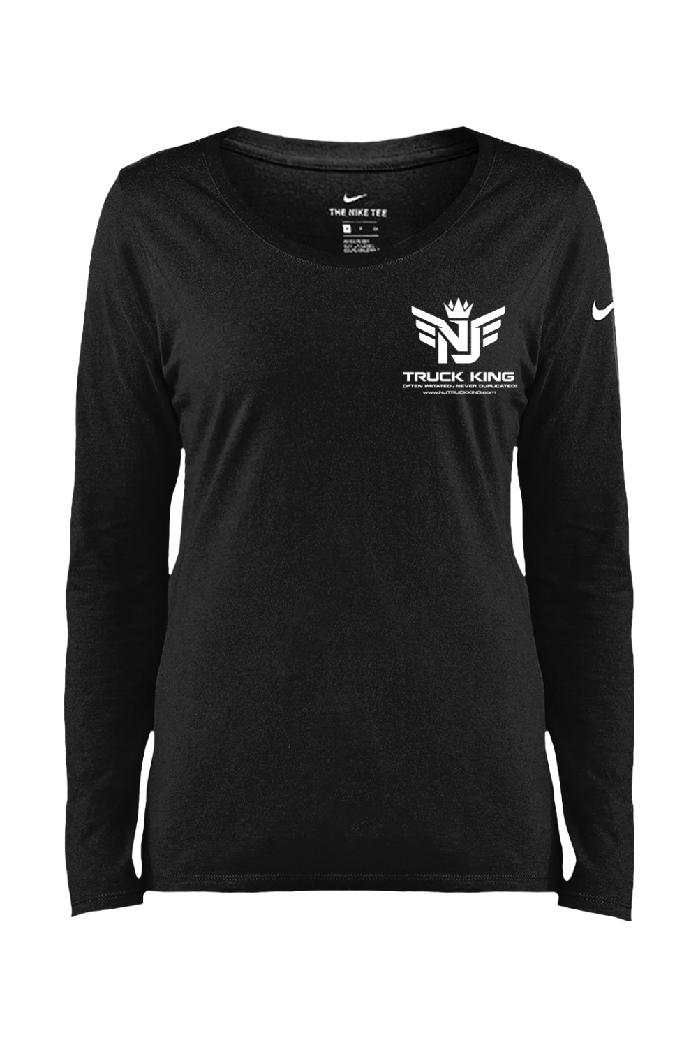 NJ Truck King Nike Ladies Long Sleeve Scoop Neck Tee