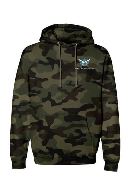 Platti Plus Tropic Heavyweight Camo Hoodie