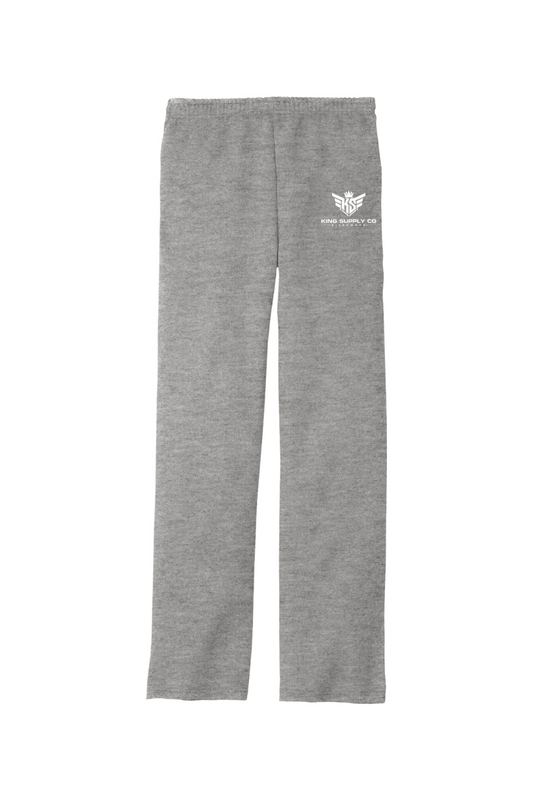 King Supply Co Open-Bottom Sweatpants