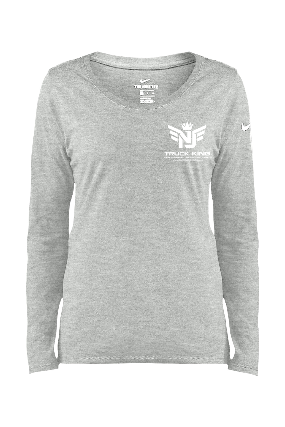 NJ Truck King Nike Ladies Long Sleeve Scoop Neck Tee