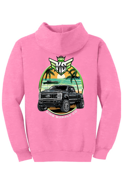 Platti Plus Palm Tree Hoodie