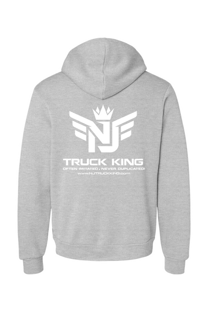 NJ Truck King small logo Fleece Hoodie