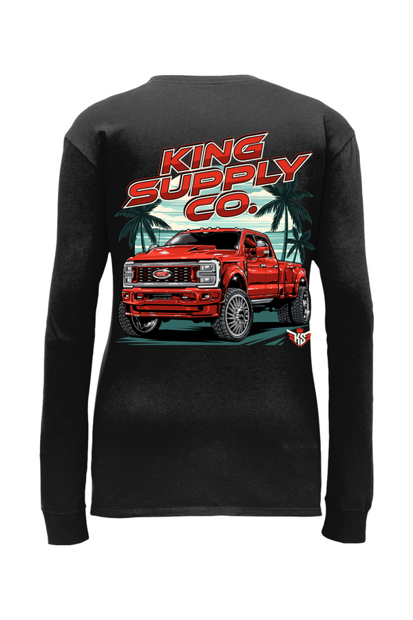 Ruby Red Women's Long Sleeve Tee