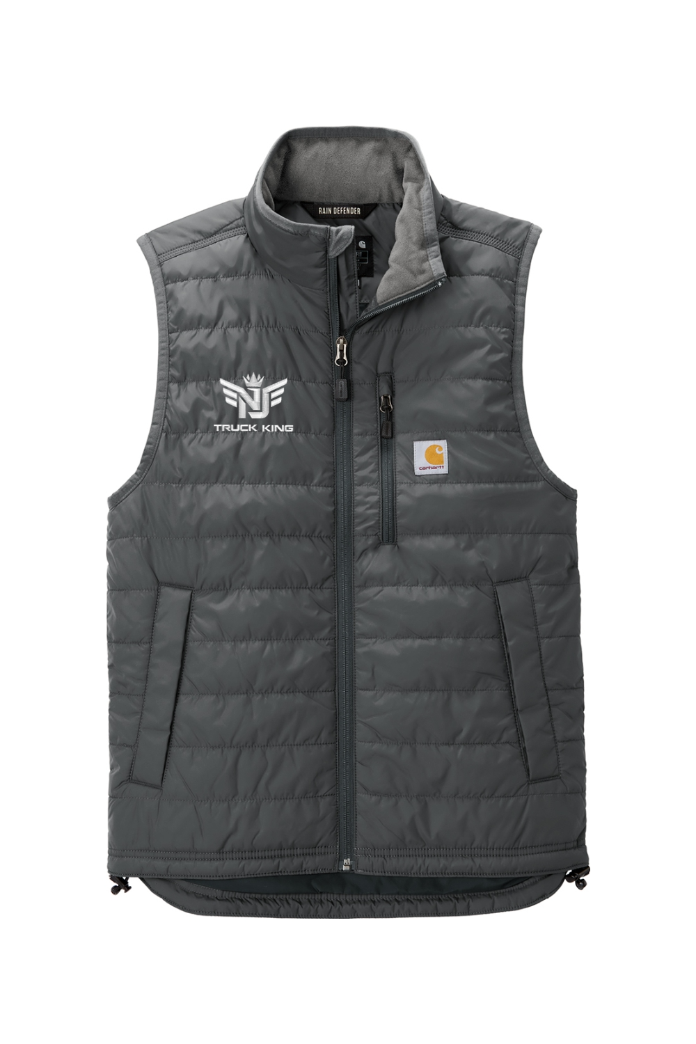 Nj Truck King Logo Puffer Vest