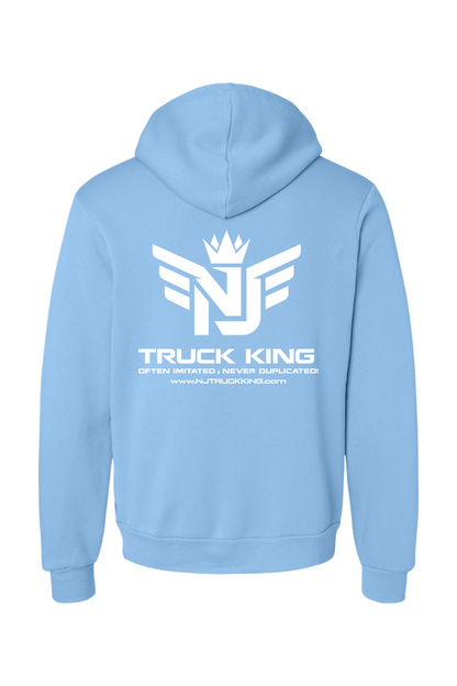 NJ Truck King small logo Fleece Hoodie