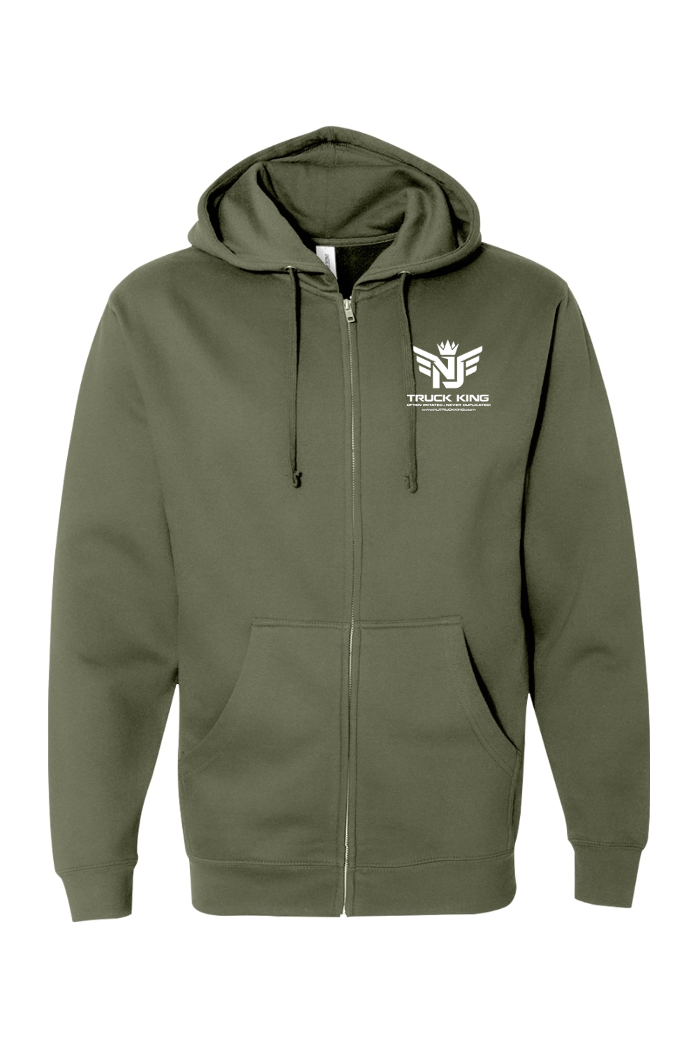 NJ Truck King Small Logo Zip Up