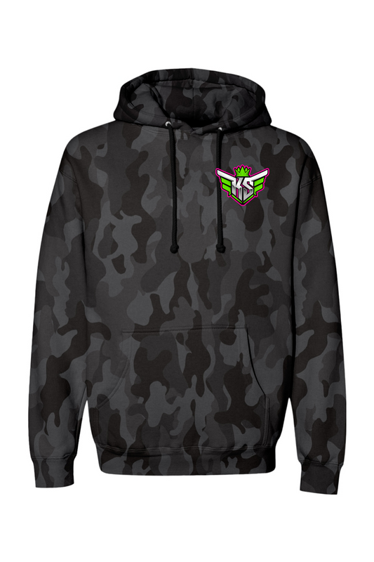 KING SHIT Heavyweight Camo Hoodie