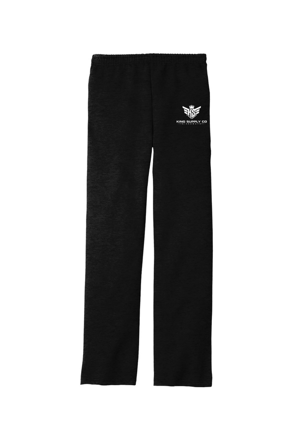 King Supply Co Open-Bottom Sweatpants