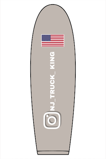 NJ Truck King Heavyweight Hooded Sweatshirt