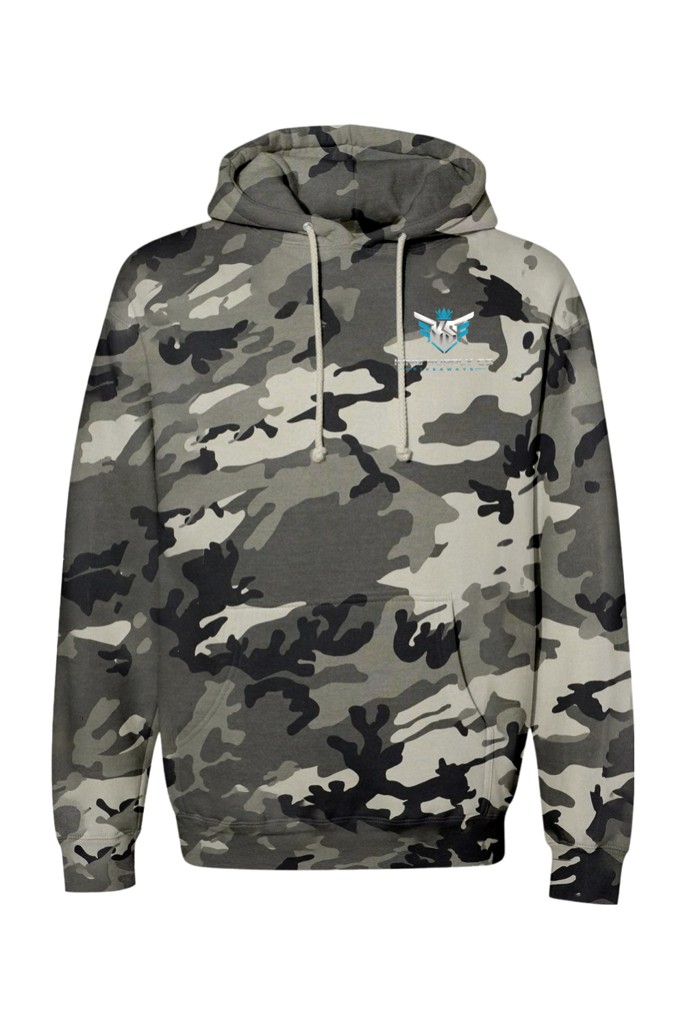 Platti Plus Tropic Heavyweight Camo Hoodie
