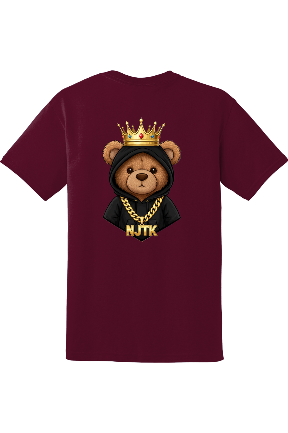 NJTK Teddy Bear Graphic T-Shirt