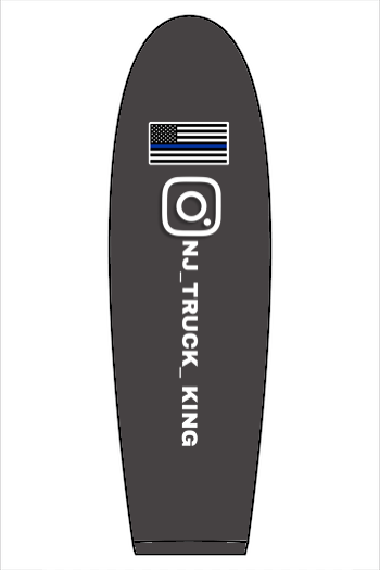 NJ Truck King Heavyweight Hooded Sweatshirt