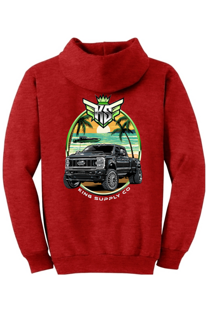 Platti Plus Palm Tree Hoodie