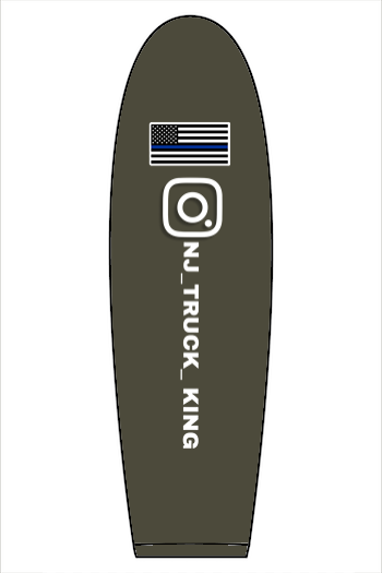 NJ Truck King Heavyweight Hooded Sweatshirt