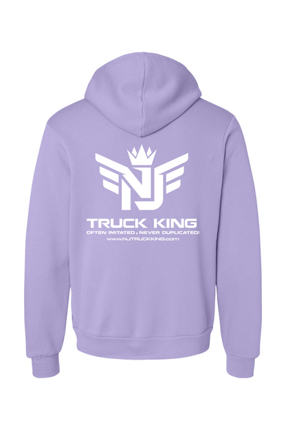 NJ Truck King small logo Fleece Hoodie