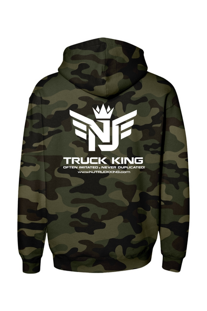 Nj Truck King Logo Camo Hoodie