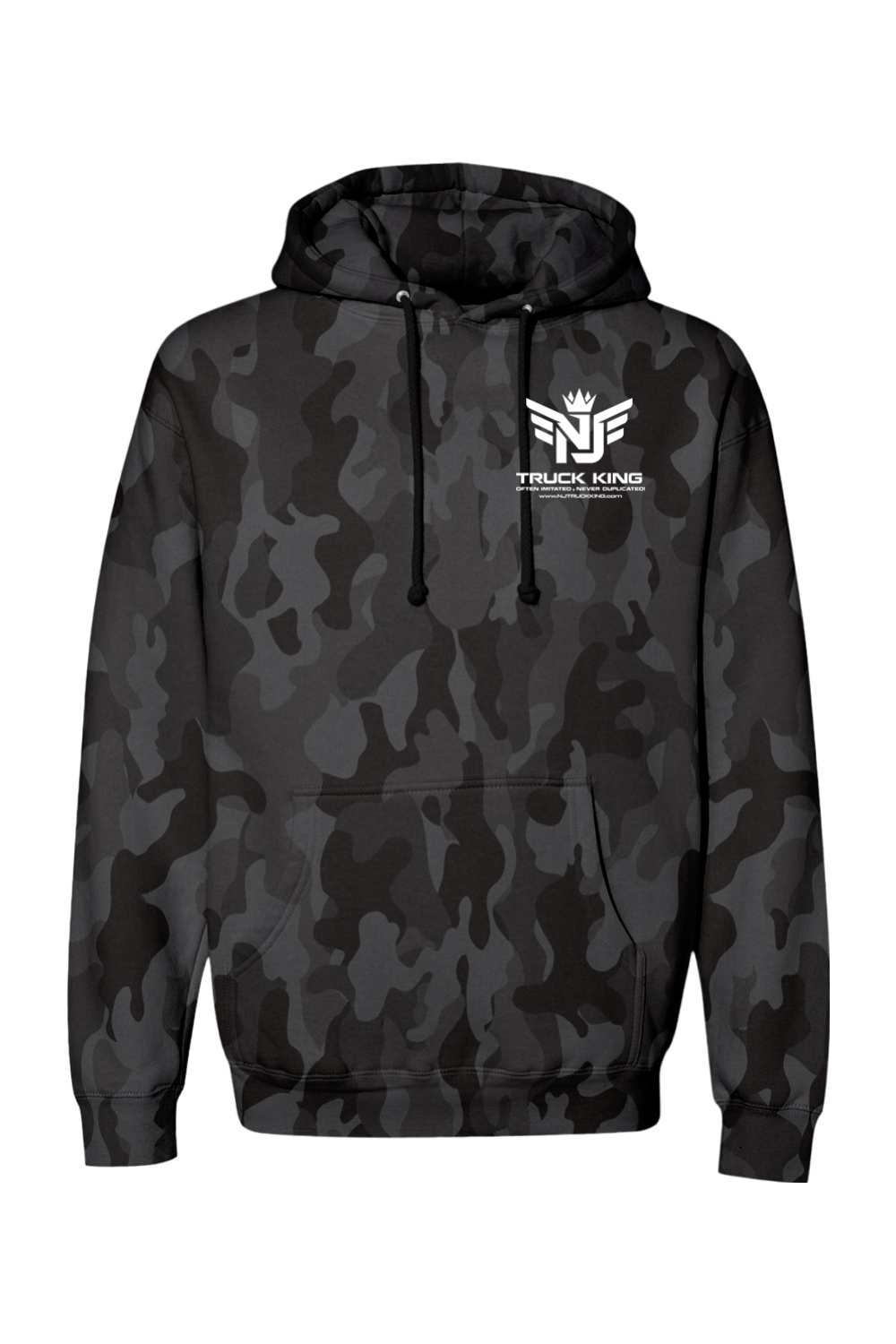 Nj Truck King Logo Camo Hoodie