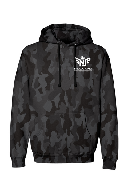 Nj Truck King Logo Camo Hoodie