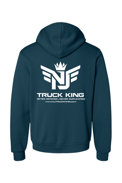 NJ Truck King small logo Fleece Hoodie