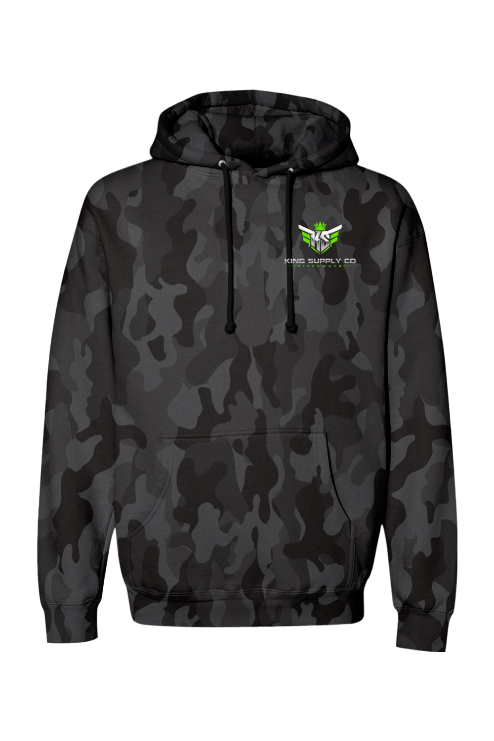 Platti Plus Palm Heavyweight Camo Hoodie