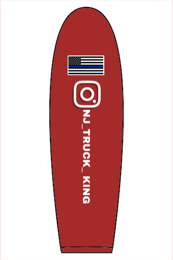 NJ Truck King Heavyweight Hooded Sweatshirt