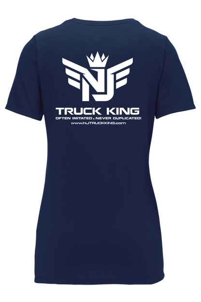 Nj Truck King Nike Ladies Dri-FIT Scoop Neck Tee